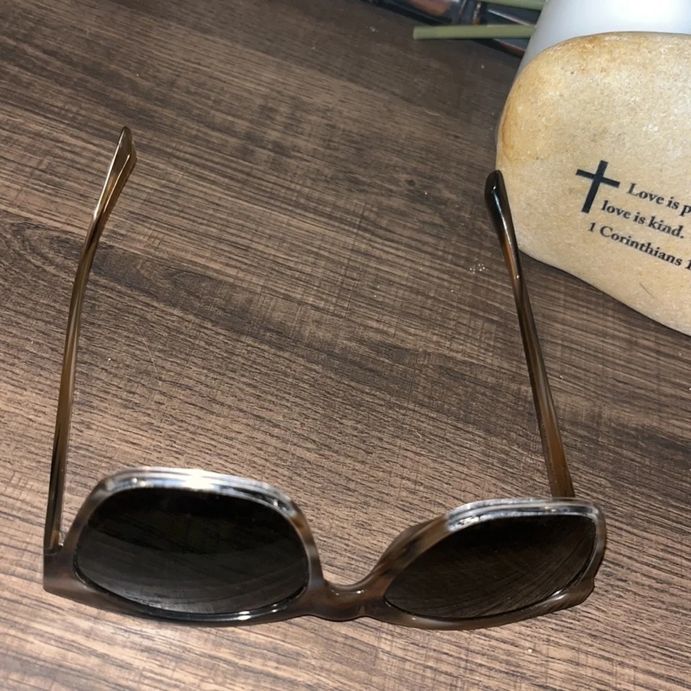 Warby Parker Barkley 938 53-18-142 Antique Shale Fade Brown to Tan EUC